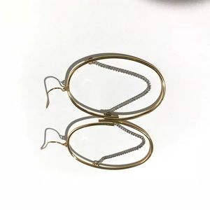 Jenny Bird two toned earrings